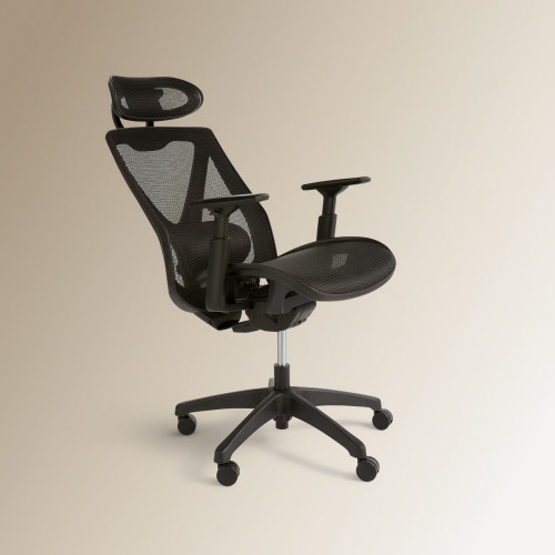 Silla de escritorio Master EuroVolter Negro