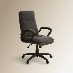 Silla de escritorio Percy EuroVolter Gris oscuro