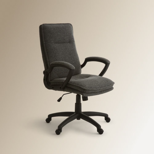 Silla de escritorio Percy EuroVolter Gris oscuro