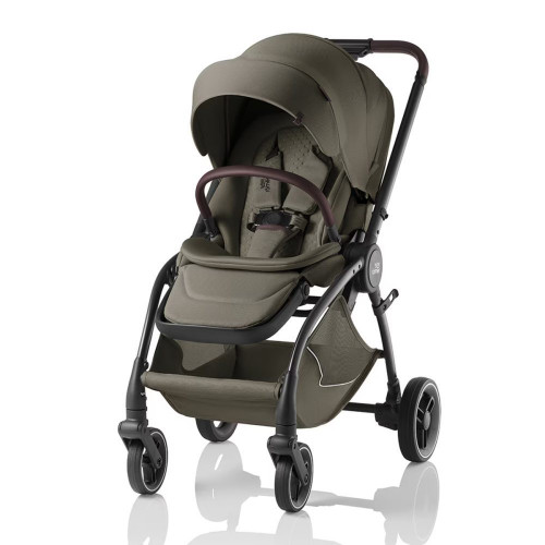 Silla de paseo reversible Britax Römer RIO Lux (nacimiento - 22 kg) Verde militar