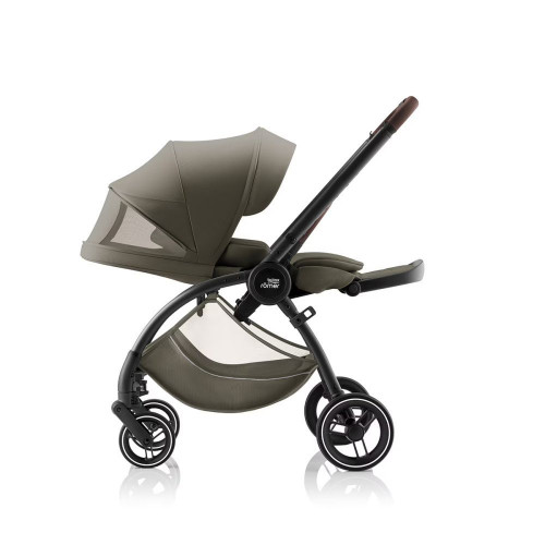 Silla de paseo reversible Britax Römer RIO Lux (nacimiento - 22 kg) Verde militar