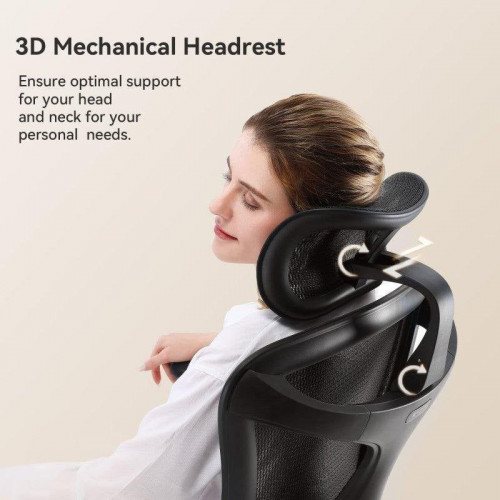Silla Ergonómica Sihoo Doro C300 Apoyabrazos 3D Soporte Lumbar Autoajustable Malla