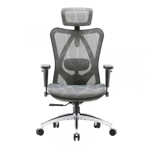 Silla ergonómica Sihoo M57 con soporte lumbar ajustable y reposabrazos 3D, malla transpirable