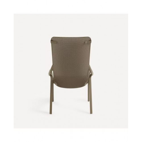Sillón bajo de jardín Net Nardi Topo