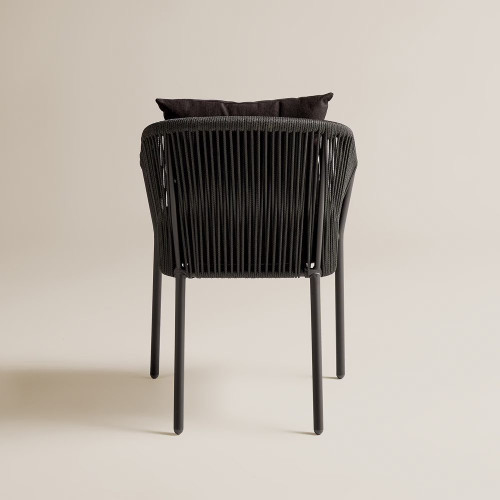 Sillón de jardín apilable Sonora EuroVolter Antracita