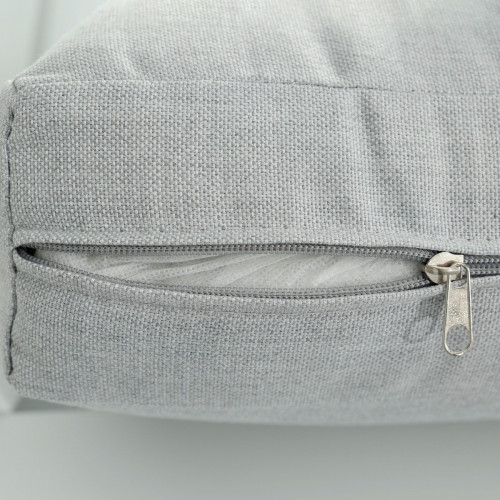 Sillón de jardín NATERIAL Athena de aluminio blanco