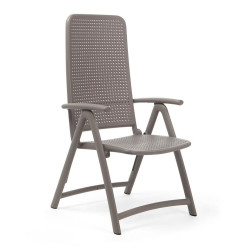 Sillón de jardín plegable Darsena Nardi Topo