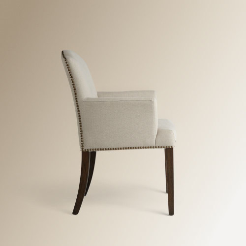 Sillón de lino Grace Beige