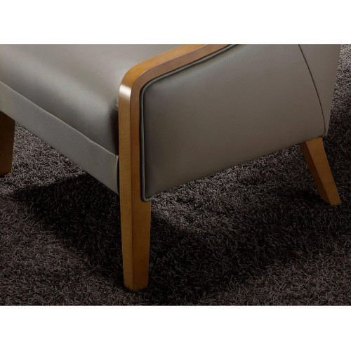 Sillón piel gris 5126 ANGEL CERDA