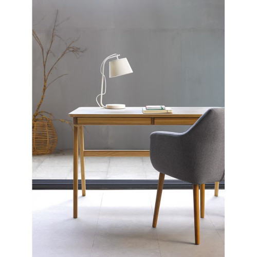 Sillón tapizado Nora Gris oscuro