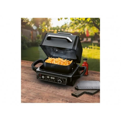 SILVERCREST® Barbacoa eléctrica con función de ahumado