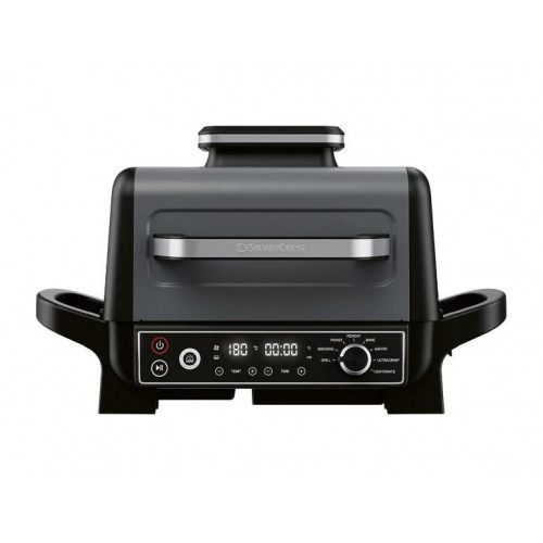 SILVERCREST® Barbacoa eléctrica con función de ahumado
