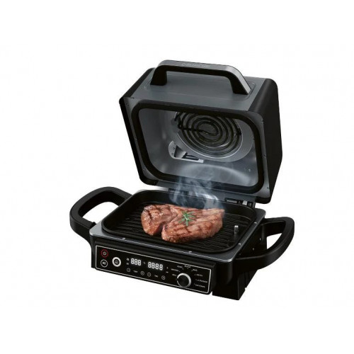 SILVERCREST® Barbacoa eléctrica con función de ahumado