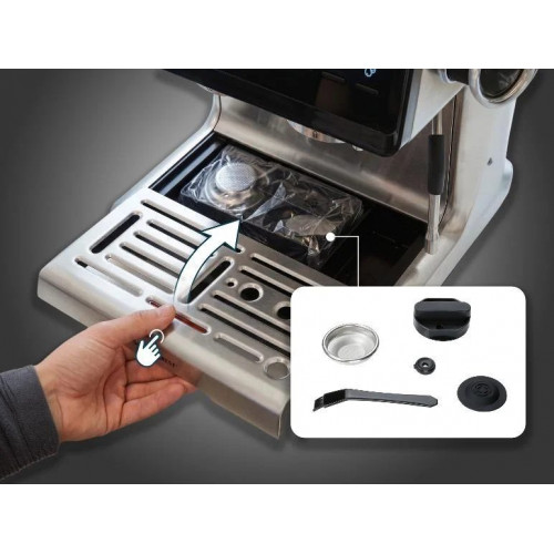 SILVERCREST® Máquina de espresso Smart Tamping Best 1500 W