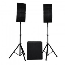 Sistema de Sonido EDENWOOD CURVE SYSTEM 1700W Subwoofer de 18
