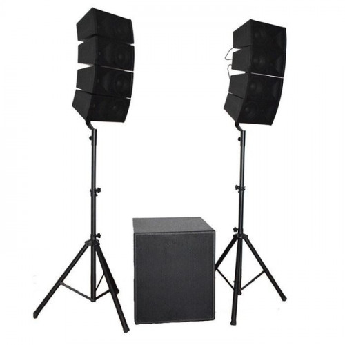 Sistema de Sonido EDENWOOD CURVE SYSTEM 1700W Subwoofer de 18