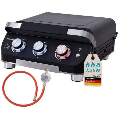 Skandika Palo 3-Burner Plancha Grill without Lid