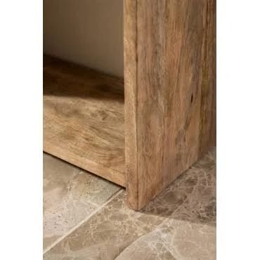SKLUM Consola Recibidor En Madera de Mango Shelby Madera Mango & ↔ 120 cm