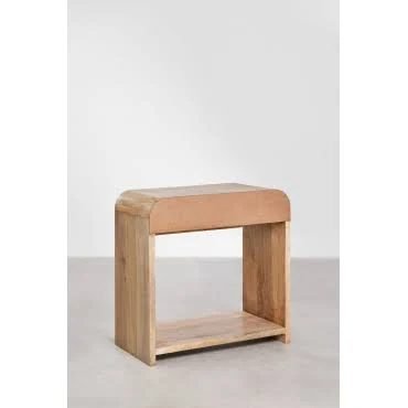 SKLUM Consola Recibidor En Madera de Mango Shelby Madera Mango & ↔ 120 cm