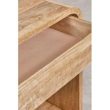 SKLUM Consola Recibidor En Madera de Mango Shelby Madera Mango & ↔ 120 cm