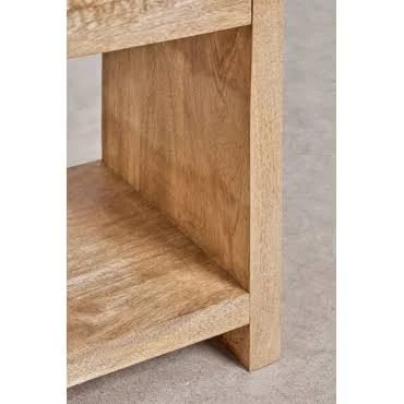 SKLUM Consola Recibidor En Madera de Mango Shelby Madera Mango & ↔ 120 cm