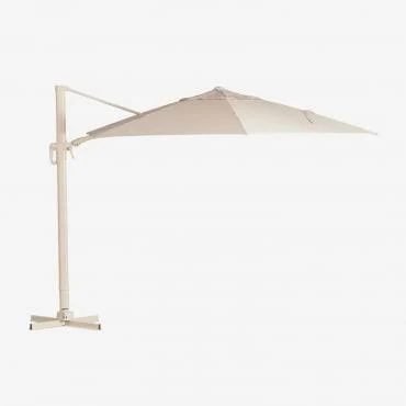 SKLUM Parasol 290 cm En Tela Y Aluminio Cannes Beige