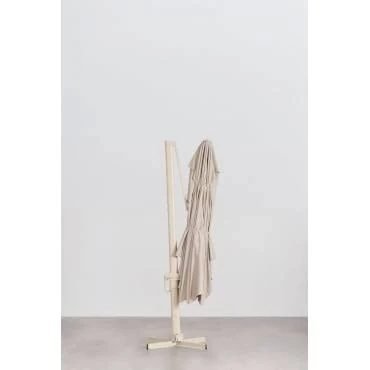 SKLUM Parasol 290 cm En Tela Y Aluminio Cannes Beige