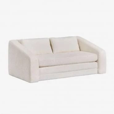 Sklum Sofá cama de 2 plazas en tela Bouclé Dalila