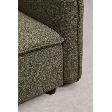 SKLUM Sofá Cama de 3 Plazas En Tela Bouclé Drovi Bouclé