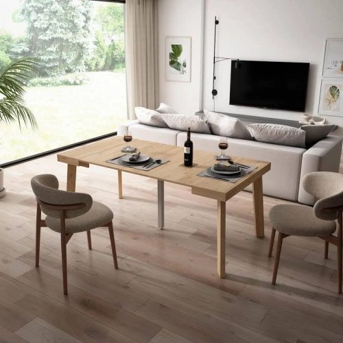 Skraut Home Mesa Consola Extensible Mesa Auxiliar