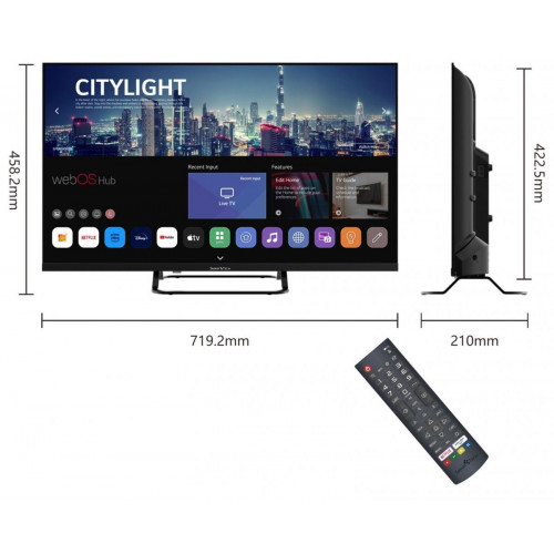 smart-tech 32HW01V Negro - TV 32