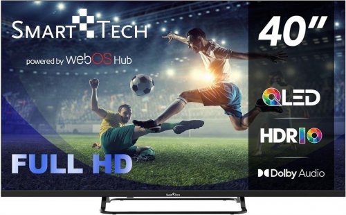 SMART-TECH 40QW01V Gris - TV 40