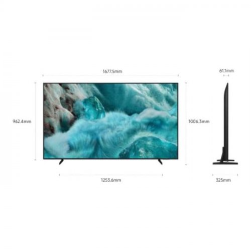 Smart TV 75' QLED, UHD 4K, SAMSUNG Q75Q7F
