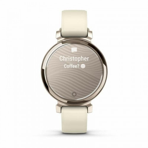 Smartwatch Garmin Lily 2 Oro/Crema, GPS, Caja Aluminio, Pantalla LCD Táctil, 24.4g