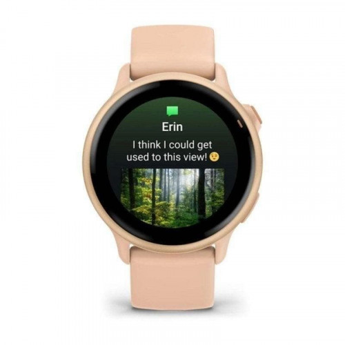 Smartwatch Garmin vívoactive 6 AMOLED 8GB Rosa GPS Pulso Oxímetro 42mm 11 días