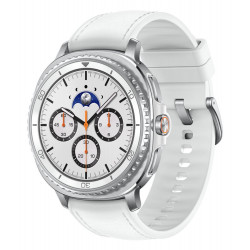 Smartwatch Samsung Galaxy Watch 8 Classic/ Notificaciones/ Frecuencia Cardíaca/ Gps/ Blanco REACONDICIONADO