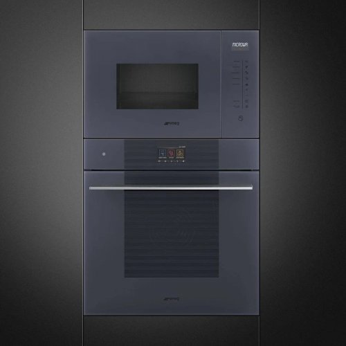 Smeg Design fmi125g Horno microondas empotrado cm. 60 horas. 38