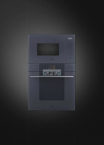 Smeg Design fmi125g Horno microondas empotrado cm. 60 horas. 38