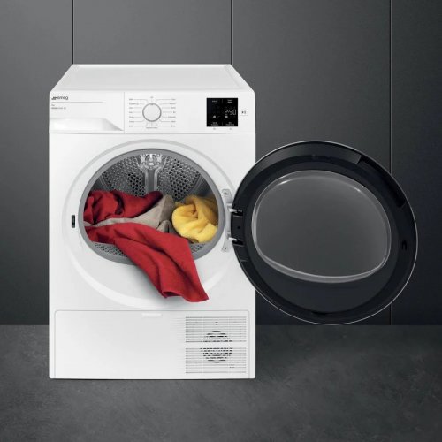 Smeg drc08ee Secadora bomba de calor Slim 60 cm 46 cm de fondo