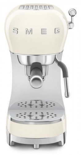 SMEG ECF-02-CREU Crema Brillante - Cafetera Express 1350W