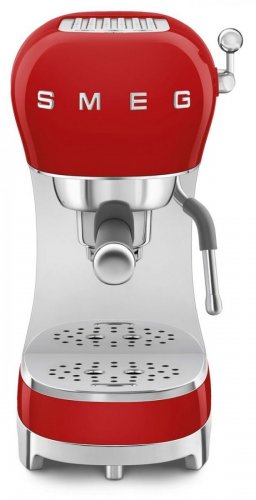 SMEG ECF-02-RDEU Rojo Brillante - Cafetera Express 1350W