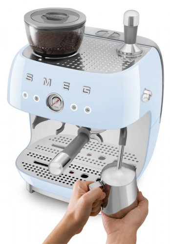 SMEG EGF-03-PBEU Azul Brillante - Cafetera Superautomática 1650W