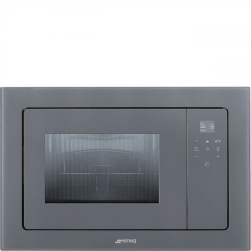 SMEG FMI120S2 Integrable Silver - Microondas 800W 20L