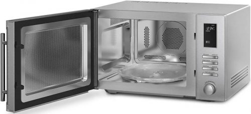 Smeg moe31x Microondas de Libre Instalación con Grill 31L Acero Inoxidable