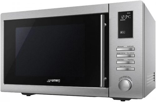 Smeg moe31x Microondas de Libre Instalación con Grill 31L Acero Inoxidable