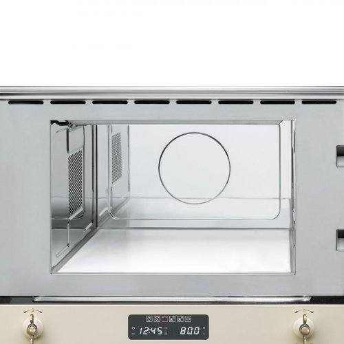 SMEG MP822PO Integrable Crema - Microondas 850W 22L