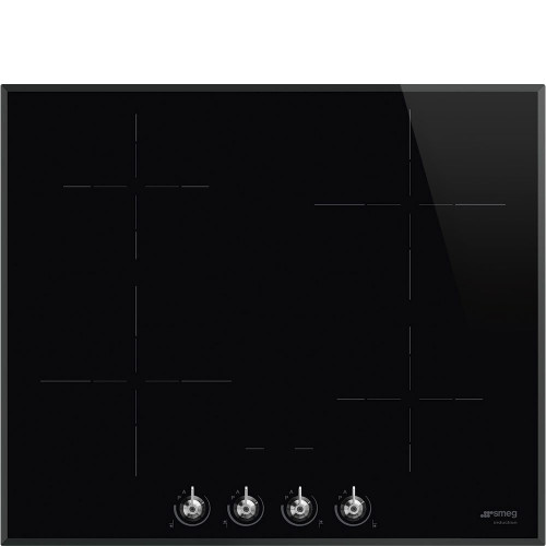 Smeg SI364BM - Placa Inducción 4 Zonas 60CM