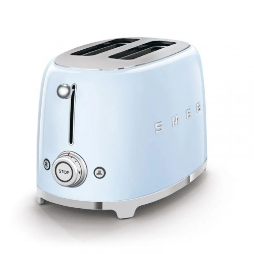 Smeg TSF01PBEU Tostadora 2 Rebanadas 950W Azul