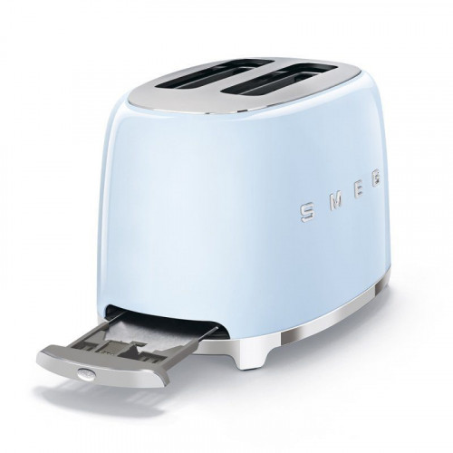 Smeg TSF01PBEU Tostadora 2 Rebanadas 950W Azul