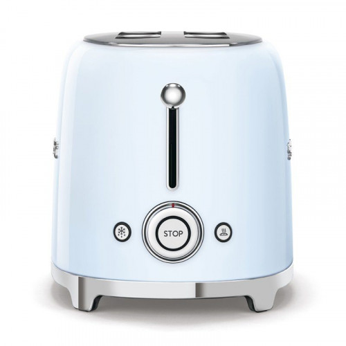 Smeg TSF01PBEU Tostadora 2 Rebanadas 950W Azul